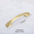 JAYA  New Chinese Style Wardrobe Door Brass Handle European Style Bronze Window Handle Drawer Hardware Handle