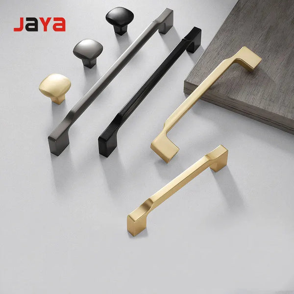 JAYA  American light luxury handle golden simple cabinet door handle Nordic bathroom cabinet handle