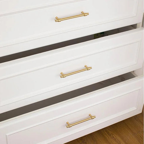 JAYA 2025 High Quality Brass Handle American Modern Gold Black Drawer Cabinet Furniture Hardware Door Handle Knobs