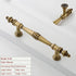 JAYA Factory Direct Sale High Quality Single Hole Drawer Cabinet  Door Handle French Light Luxury Furniture Door Handle