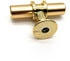 JAYA Luxury Gold T Bar Pull Handle Single Hole Cabinet Knob for Hotel Wardrobe Closet Door Drawer Cupboard Furniture Hardware