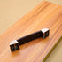 JAYA Vintage Genuine Leather Inlay Zinc Alloy Cabinet Pull Handles and T Knobs for Kitchen Drawer Wardrobe Furniture