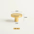 JAYA High Quality Brass Drawer Pulls Handles Professional Kitchen Cabinet Furniture Knob Handles Brass  Handle Knobs