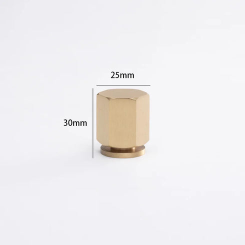 JAYA Modern Luxury Golden Brass Furniture Drawer Cupboard Pull Knobs Kitchen Cabinet Handles for Bedroom Villa & Outdoor Use