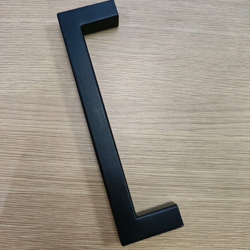JAYA 3-15 Inch  White Cabinet Square Closet Drawer Pulls Bathroom Door Brush Silver Cabinet Handle for Cabinet Handle