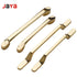 JAYA  Light Luxury Modern Minimalist Bright Gold Cabinet Handle American Zinc Alloy Shoe Cabinet Bookcase Handle