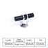 JAYA Polished Gold Aluminum Fluted Cabinet Pull Handle Two Hole Drawer Handle for Kitchen Wardrobe Furniture