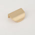 JAYA  Leaf Shape Zinc Alloy Handle Nordic Simple Punch-free Drawer Zinc Alloy Handle
