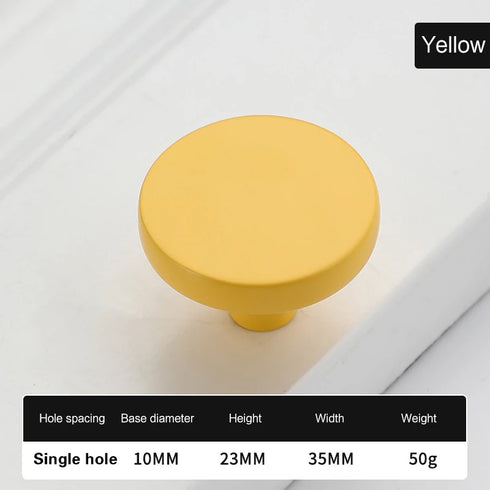 JAYA Colorful Handle Kitchen Furniture Hardware Modern Door Knob Bedroom Closet Door Knobs Furniture Door Handle