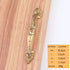 JAYA  New Chinese Style Wardrobe Door Brass Handle European Style Bronze Window Handle Drawer Hardware Handle