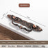 JAYA Antique Metal Drop Bail Cabinet Pull Handles Vintage Brass Finish for Kitchen Drawer Dresser Wardrobe Furniture