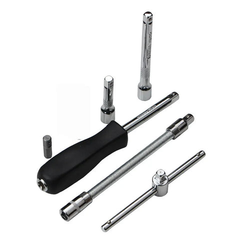 JAYA 46PCS Manganese Phosphate Combination Socket Wrench Set Auto Repair Ratchet Tool Kit with Portable Carry Case