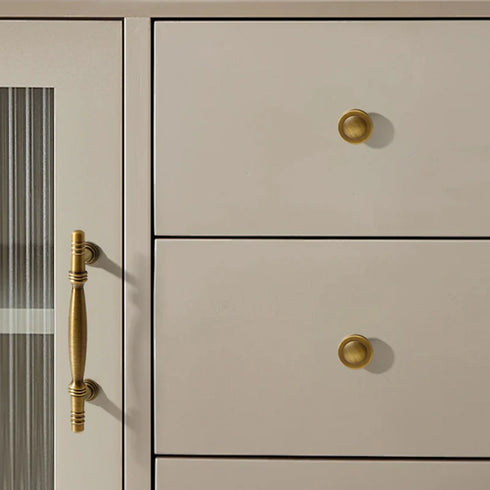 JAYA Factory Direct Sale High Quality Single Hole Drawer Cabinet  Door Handle French Light Luxury Furniture Door Handle