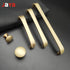 JAYA Modern minimalist gold European style zinc alloy handle  wardrobe cabinet drawer knob handle