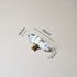 JAYA Faceted Crystal Cabinet Pull Handles Single Hole Hexagonal Prism Brass Knobs for Kitchen Wardrobe Drawer Furniture