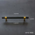 JAYA  Brass Cupboard Handles  Light Luxury Wardrobe Door square Round Drawer Furniture Handle
