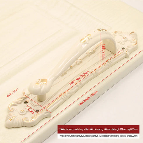 JAYA European New Style Furniture Handle & Knob and Cabinet Pulls Furniture Door Handle