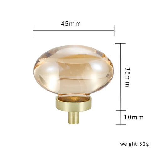 JAYA Wholesale Modern Fashion Furniture Single Hole Knob Handle Door Knob Fancy Drawer Furniture Handle Crystal Small Handle