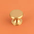 JAYA  Brass Cupboard Handles  Light Luxury Wardrobe Door square Round Drawer Furniture Handle