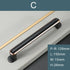 JAYA Luxury European-style Wardrobe Door Handle American-style Cabinet Door Handle Drawer Cabinet Door Black Red Handle