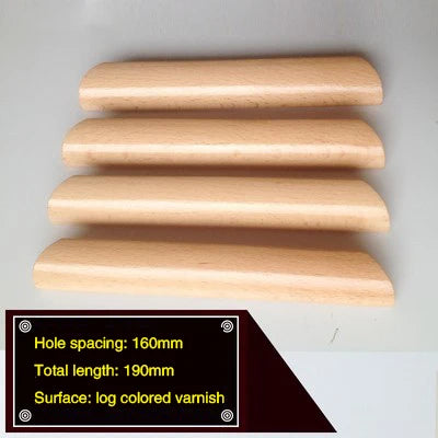 JAYA Factory Direct Custom Wooden Cabinet Handles Modern Drawer Pulls for Kitchen Wardrobe Bedroom Furniture Doors OEM