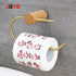 JAYA Modern Simple Bathroom Wall Mounted Multifunctional Brass Toilet Paper Towel Rack Perforated Toilet Paper Holder