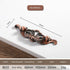 JAYA Antique Metal Drop Bail Cabinet Pull Handles Vintage Brass Finish for Kitchen Drawer Dresser Wardrobe Furniture