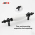 JAYA European style zinc alloy and ceramic handles black and white 2 hole  kitchen or bedroom drawer handles