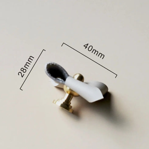 JAYA Children's Room Bedroom Cloakroom Pull Light Luxury Lovely Windmill Leather Door Handle Drawer Pulls Knob