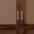 JAYA Antique Metal Drop Bail Cabinet Pull Handles Vintage Brass Finish for Kitchen Drawer Dresser Wardrobe Furniture