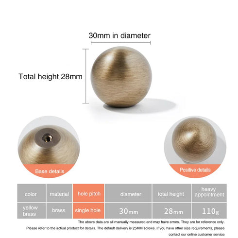 JAYA Factory Direct Sale New Solid Brass Bronze Wardrobe Drawer Pulls Furniture Door Handle Knobs