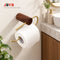 JAYA Modern Simple Bathroom Wall Mounted Multifunctional Brass Toilet Paper Towel Rack Perforated Toilet Paper Holder