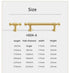 JAYA Brass Cabinet Knobs and Handles Luxury Gold Decorative Single Hole Knobs and Furniture Drawer Pulls for Kitchen Wardrobe