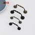 JAYA  European style retro antique  black zinc alloy  drawer cabinet door handle knob