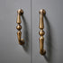 JAYA Modern Light Luxury Retro Chinese Furniture Wardrobe Drawer and Door Knob Yellow Bronze Brass Furniture Door Handle