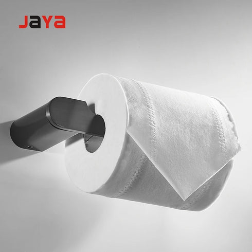 JAYA Gunmetal Copper Single Towel Bar Wall Mounted Bathroom Towel Rack Rust Resistant Bath Hardware