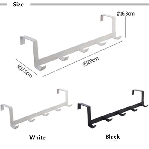 JAYA Wall Mounted Robe Hook Bathroom Brushed Steel Hook Cast Iron Coat Hooks