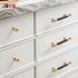 JAYA  Nordic Wind Cabinet Door Handle Zinc Alloy Black Modern Light Luxury Wardrobe Drawer Cabinet Furniture Door Handle