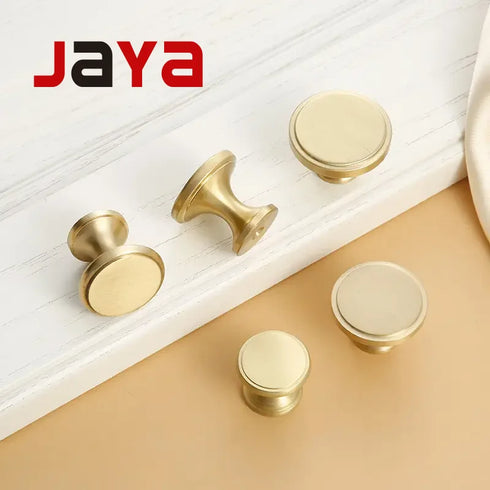 JAYA High Quality Durable Drawer Pulls Handles Professional Kitchen Cabinet Furniture Knob Handles Brass  Handles