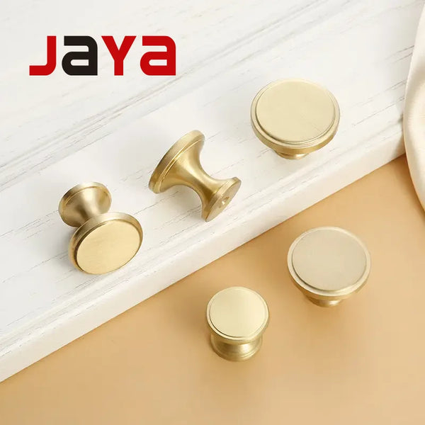 JAYA High Quality Durable Drawer Pulls Handles Professional Kitchen Cabinet Furniture Knob Handles Brass  Handles