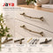 JAYA Furniture Handles & Knobs Zinc Cabinet Wardrobe Handle Maniglia Armadio Cabinet Legs Sliding Main Door Handle