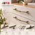 JAYA Furniture Handles & Knobs Zinc Cabinet Wardrobe Handle Maniglia Armadio Cabinet Legs Sliding Main Door Handle