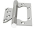 JAYA Stainless Steel No Mortise Flush Hinge Butterfly Cabinet Door Hinge Rust Resistant Furniture Hardware