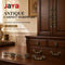 JAYA Antique Bronze Finish Cabinet Handles Knobs and Drop Pulls for Bedroom Dresser Kitchen Wardrobe Drawers