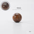 JAYA Natural Wooden Round Ball Cabinet Knobs in Multiple Sizes for Drawers Wardrobes Dressers and Cupboards