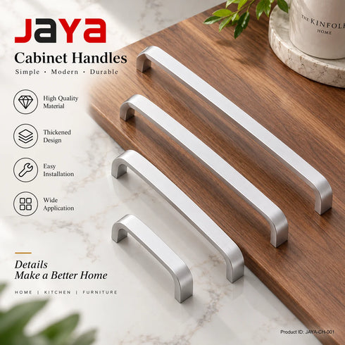 JAYA Cheap High Quality Cabinet Kitchen Door Knobs Cabinet Bedroom Furniture Handles