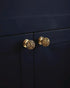 JAYA French Vintage Brass Filigree Cabinet Knobs Gold Openwork Spherical Drawer Pulls for Wardrobe Dresser Cupboard Furniture