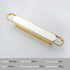 JAYA Zinc Alloy Cabinet Pull Handle Gold Frame Black Marble Effect Inlay for Wardrobe Drawer Door Furniture