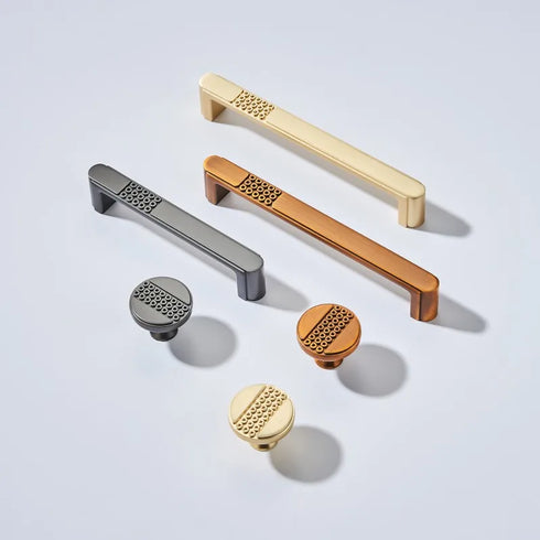 JAYA  New Chinese Style Zinc Alloy Wardrobe Door Handle Gold Cabinet Long Handle Door Knob Drawer Pull Nordic Furniture Handles