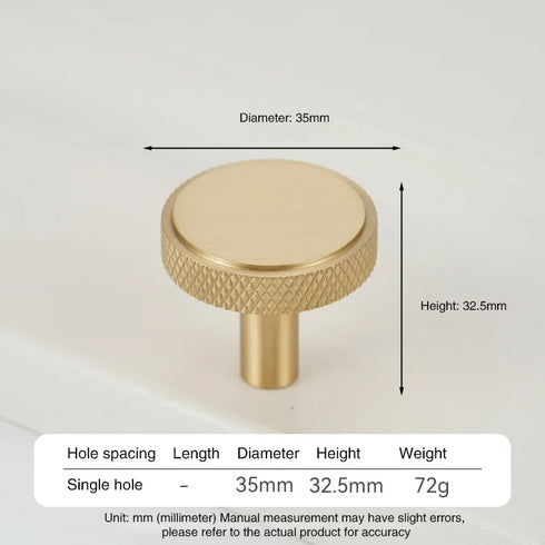 JAYA Solid Brass Cabinet Pull Handles and Knobs Satin Gold Furniture Hardware for Kitchen Drawers Wardrobe Doors